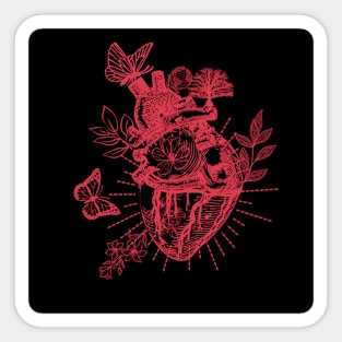 Nature's Heart Sticker